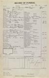 (BUSINESS.) GAINES FUNERAL HOME. Funeral Record Book of the Gaines Funeral Home, in ""The American Funeral Record, a Ready Reference Da